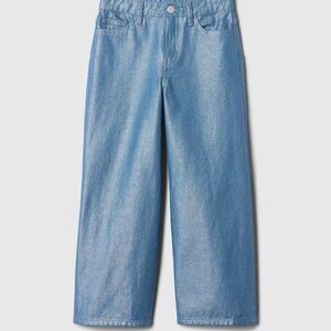 NWT Girl’s Wide leg Shimmer Jeans